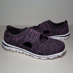 Propet Size 11 Wide TravelActiv AVID Black Berry Sneakers New Women's Shoes